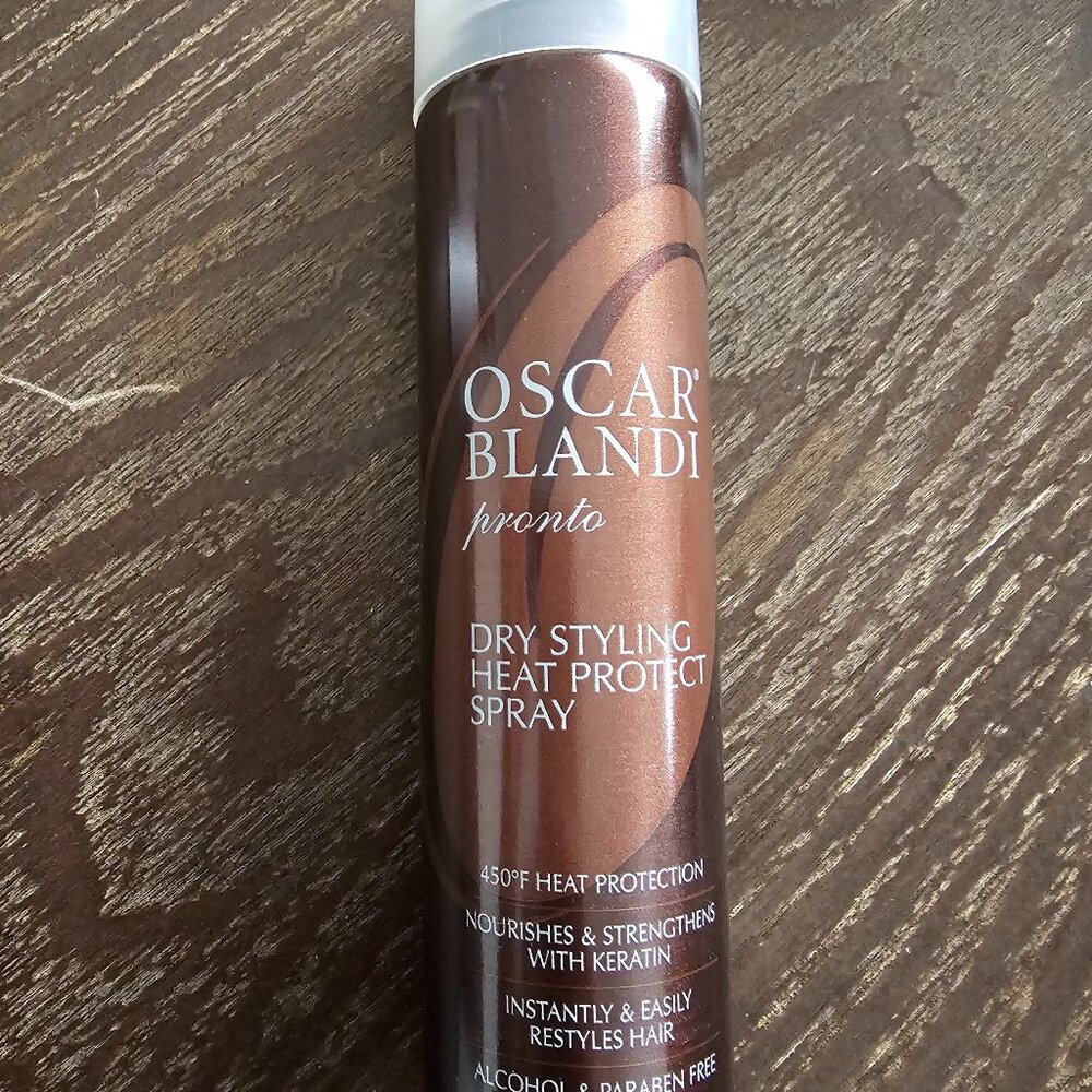 OSCAR BLAND - DRY STYLING HEAT PROTECTANT SPRAY - NEVER USED - BRAND NEW